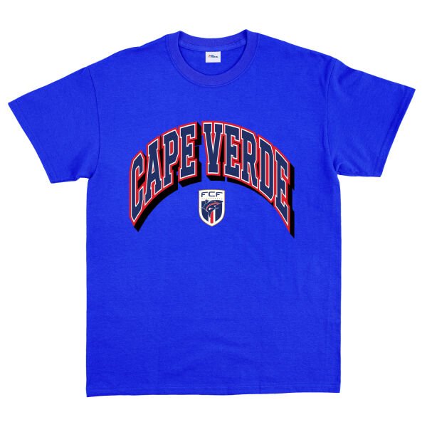 Cape Verde 2026 Varsity Tişört S - Mavi