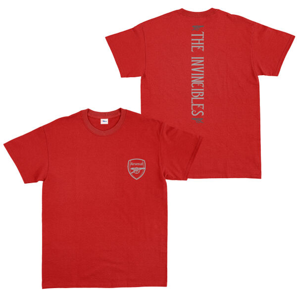 Arsenal Football Club | The Invincibles Tişört XL - Kırmızı