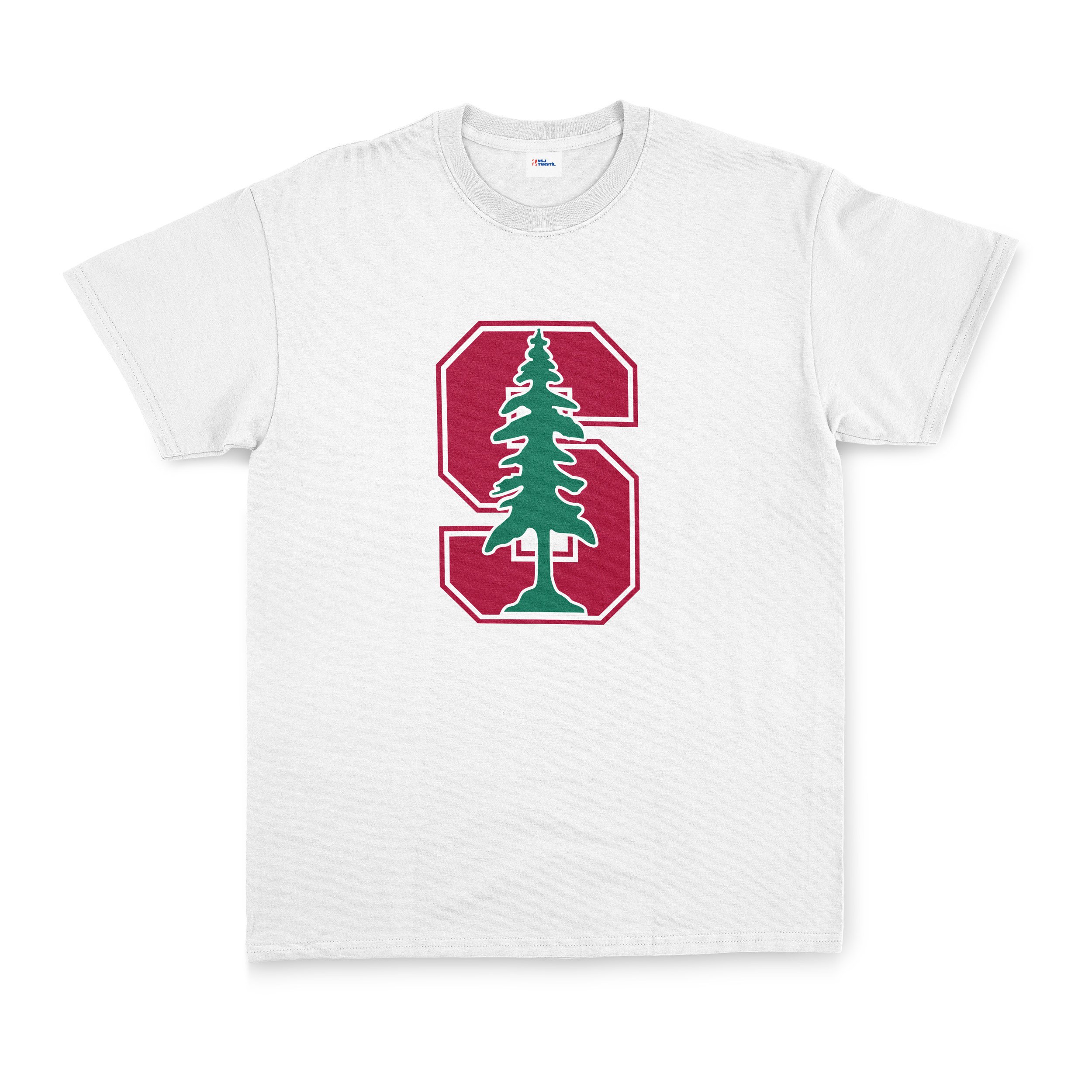Stanford Cardinal Tişört XXL - Beyaz