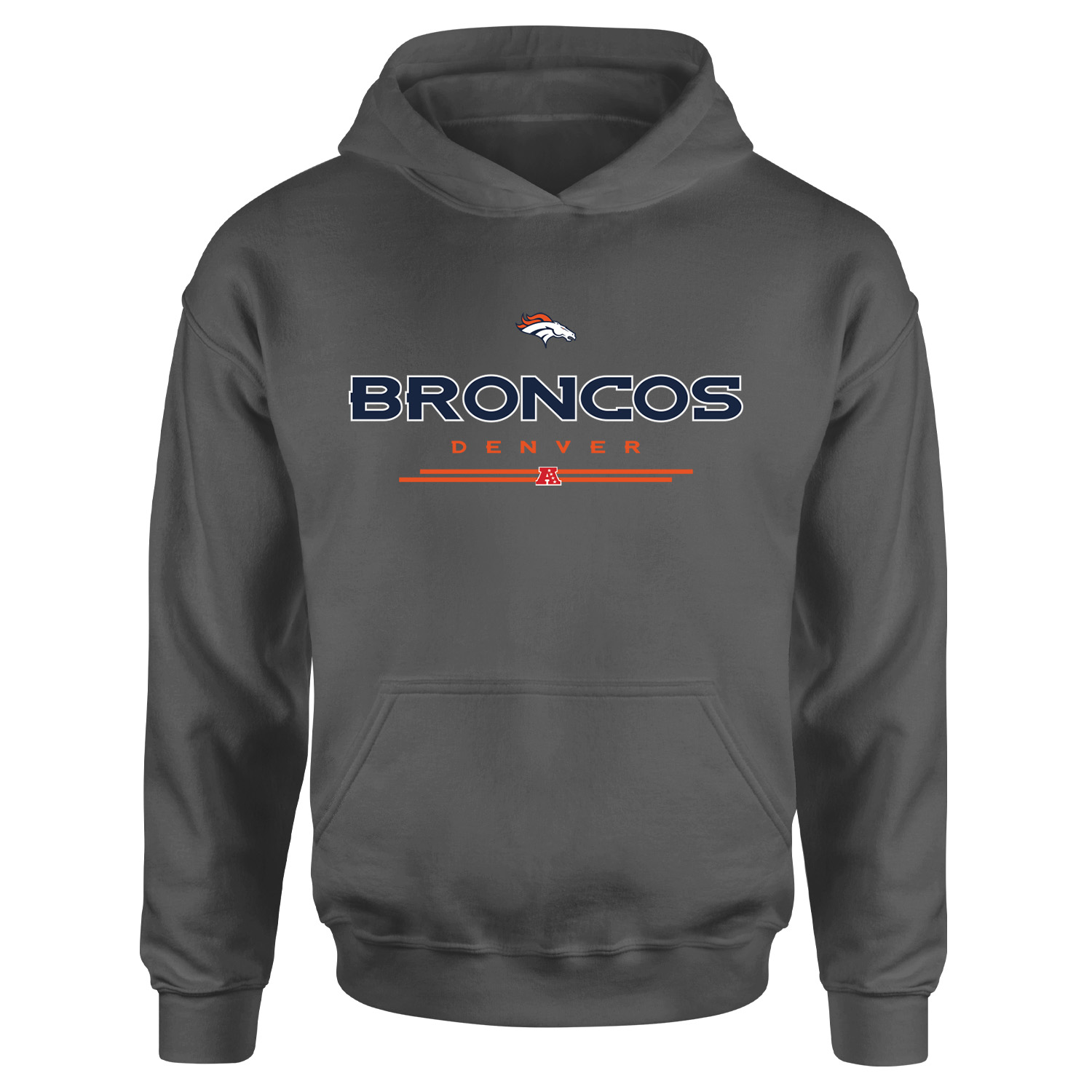 Denver Broncos AFC Hoodie S - Füme