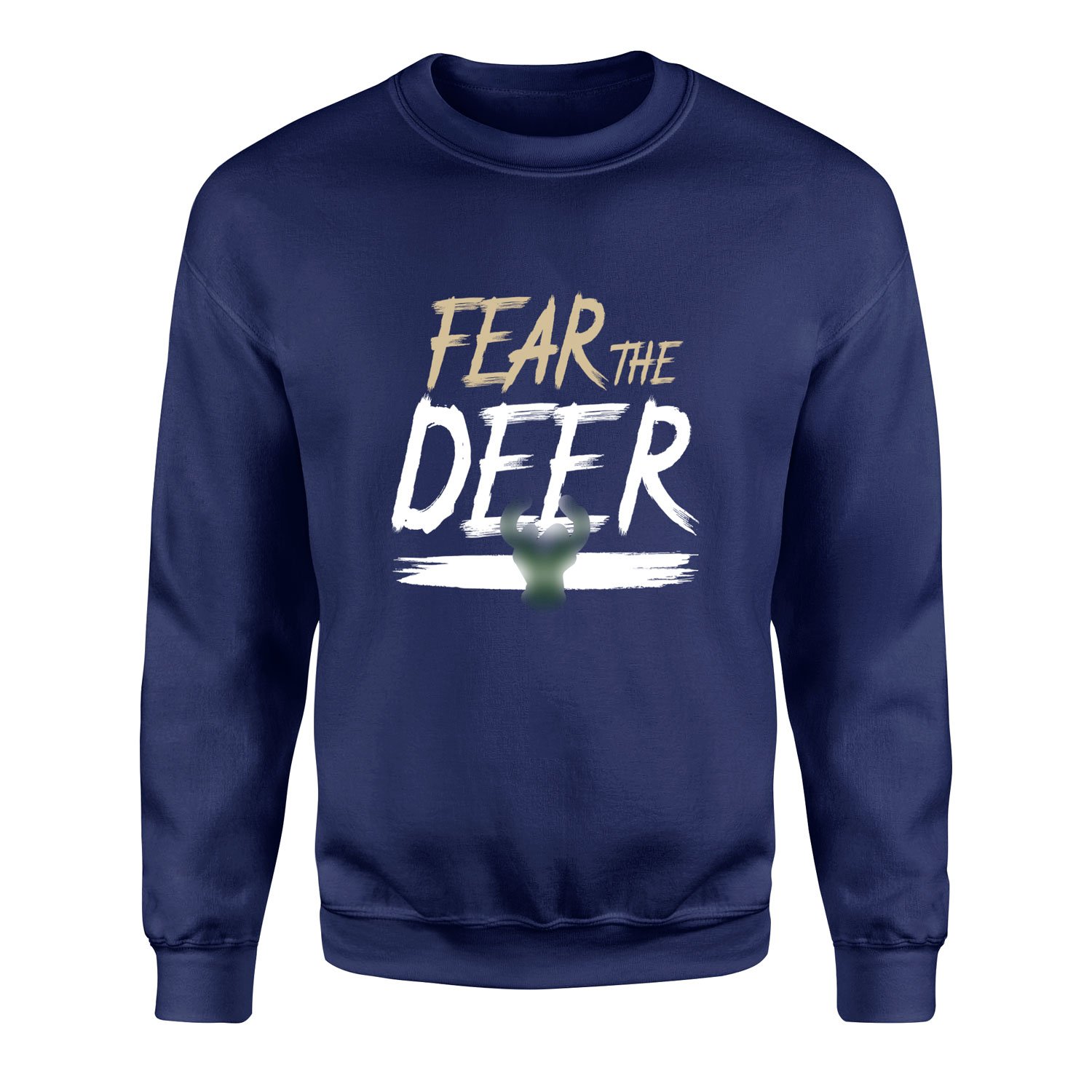 Fear the Deer Sweatshirt XL - İndigo Mavisi
