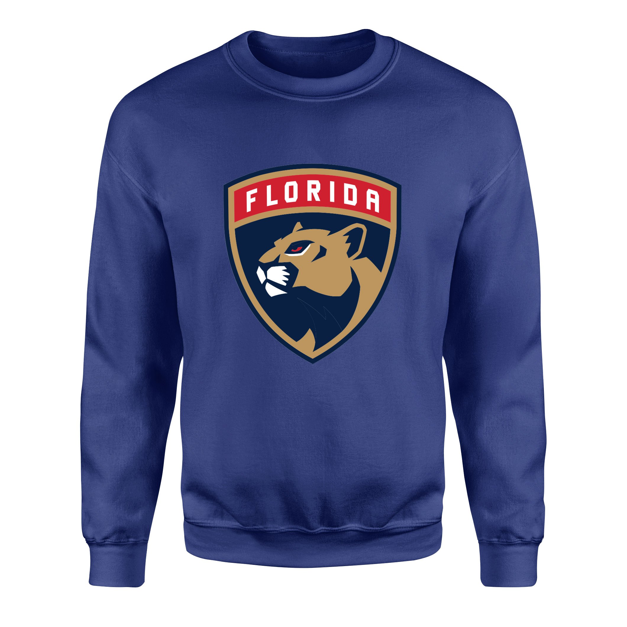 Florida Panthers Shield Sweatshirt XL - İndigo Mavisi