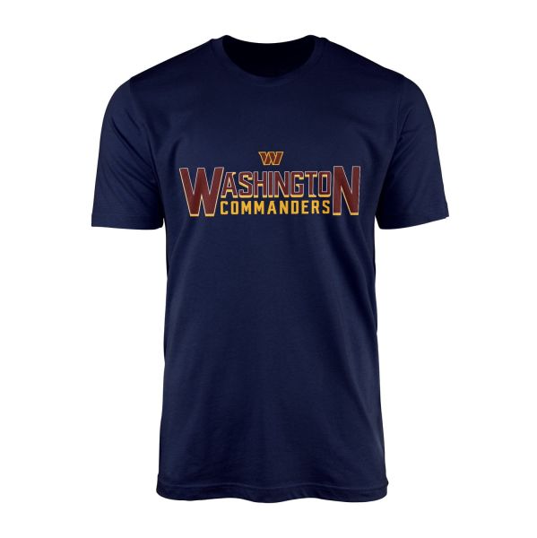 Washington Commanders | Burgundy & Gold Tişört XL - İndigo Mavisi