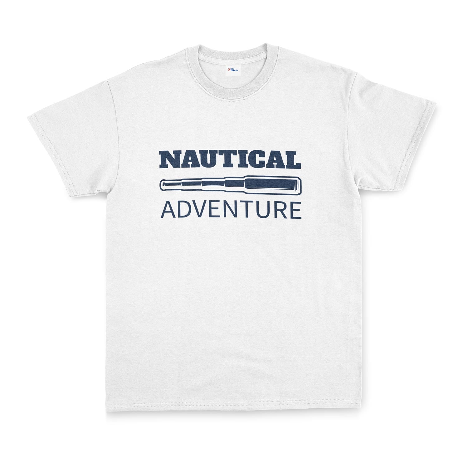 Nautical Adventure Denizci Tişört L - Beyaz