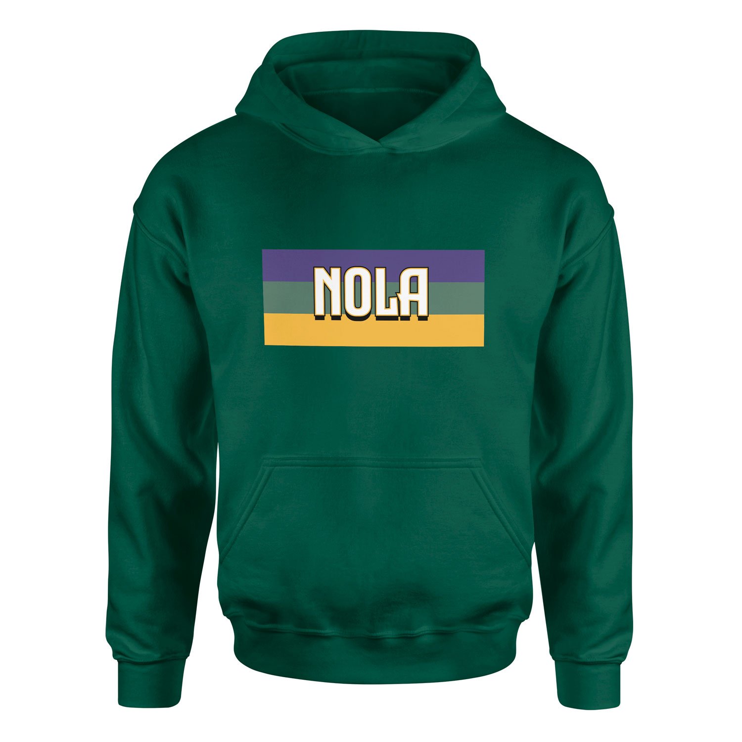 NOLA Hoodie L - Nefti Yeşili