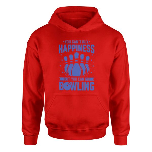 Go Bowling Hoodie M - Kırmızı