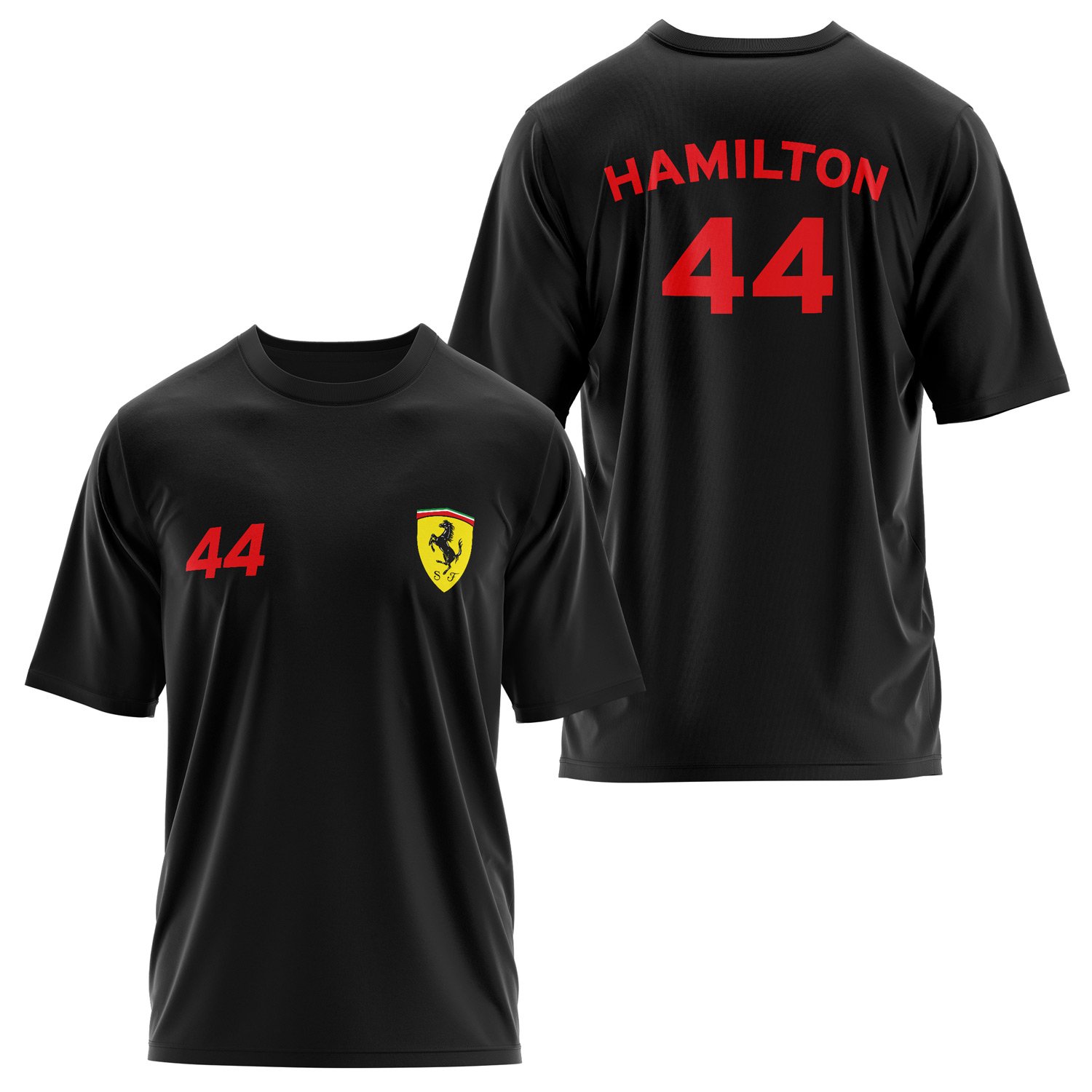 SF Lewis Hamilton 44 Oversize Tişört