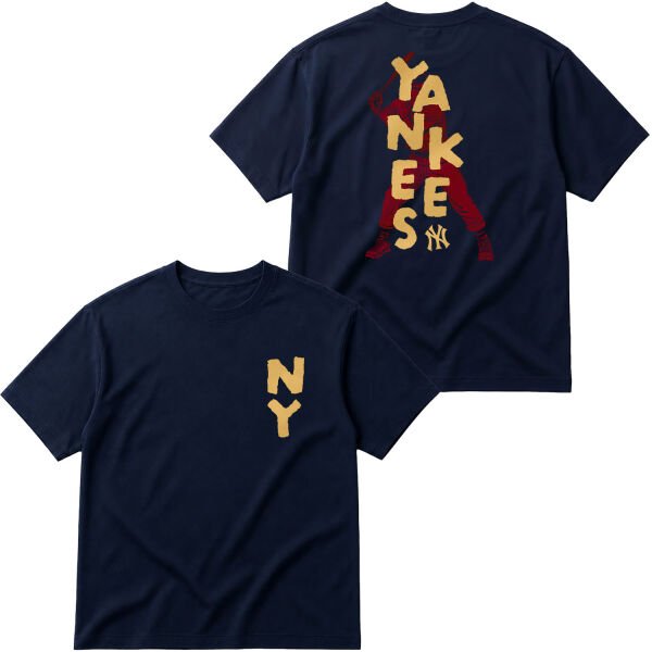 NY Yankees WS Legendary Edition Oversize Tişört L - İndigo Mavisi