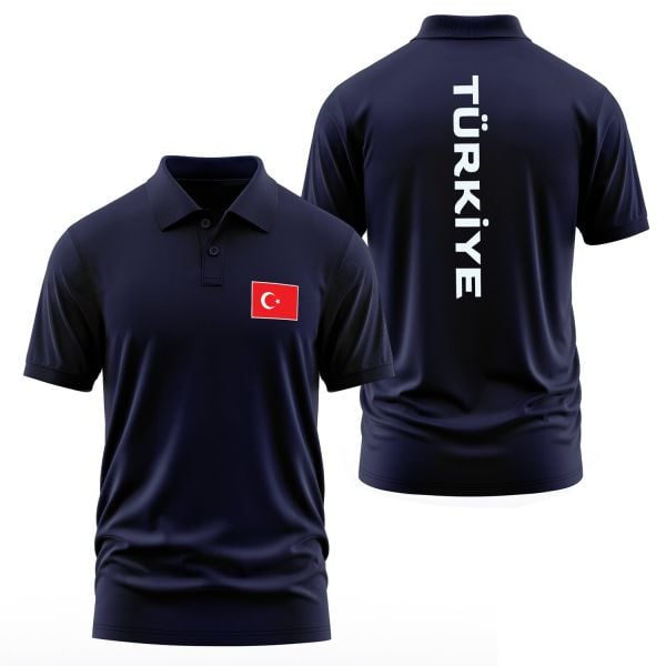 Türkiye SE 2024 Polo Tişört XL - Lacivert