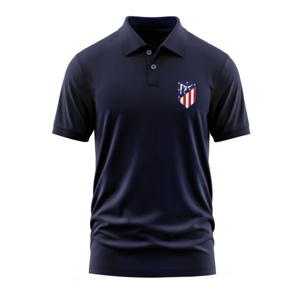 Atlético de Madrid Polo Tişört L - İndigo Mavisi