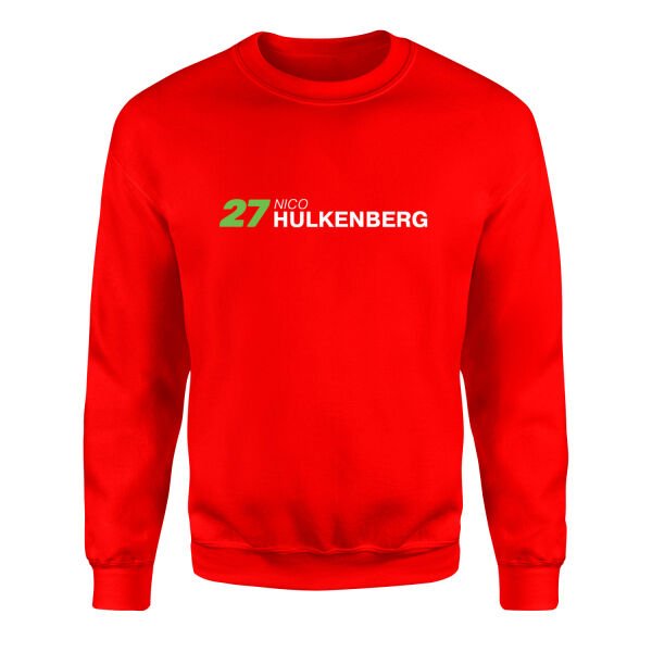 Nico Hülkenberg 27 Sweatshirt XL - Kırmızı