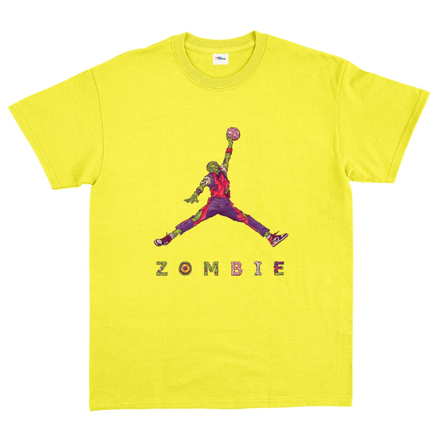 Air Jordan Zombie Tişört M - Sarı
