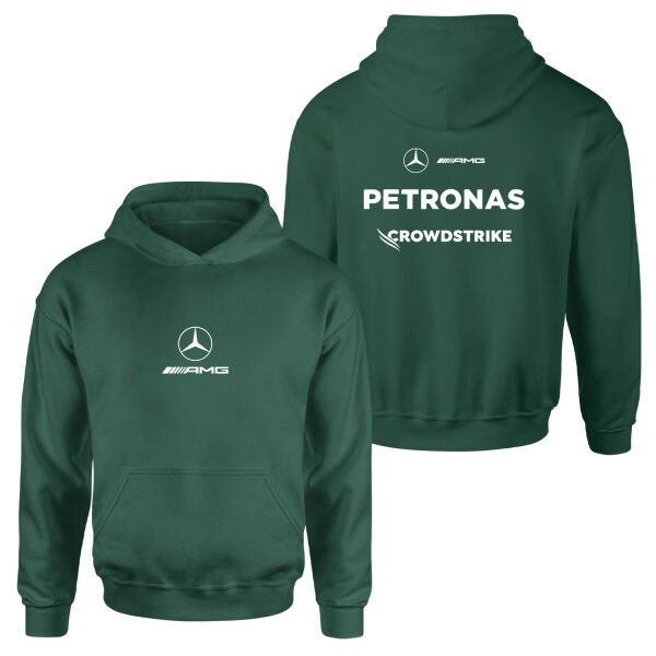 Mercedes AMG 2026 Basic Hoodie S - Nefti Yeşili