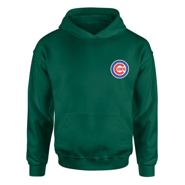 Chicago Cubs Hoodie M - Nefti Yeşili