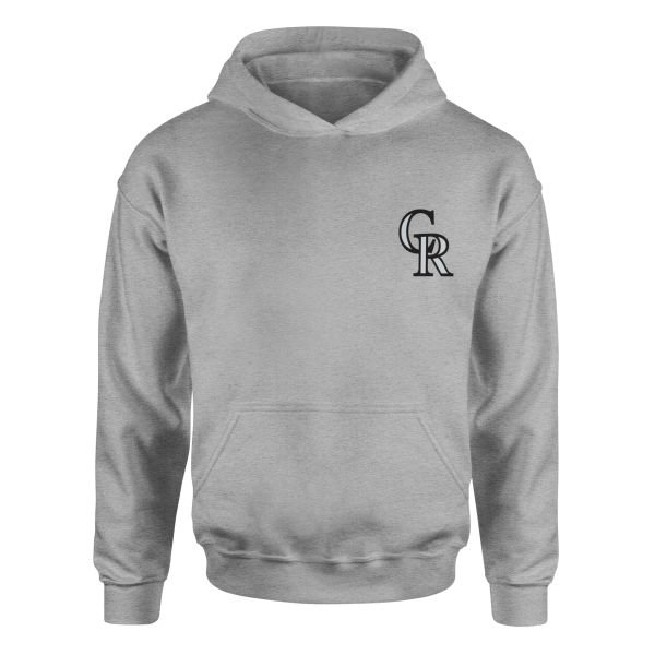 Colorado Rockies Hoodie S - Gri