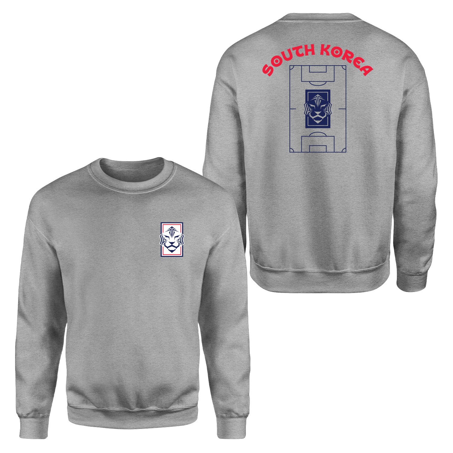 Güney Kore Dünya Kupası 2026 Sweatshirt S - Gri