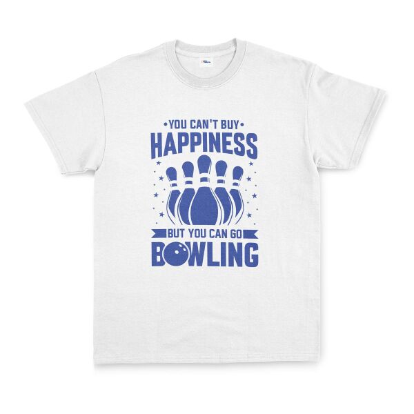 Go Bowling Tişört M - Beyaz