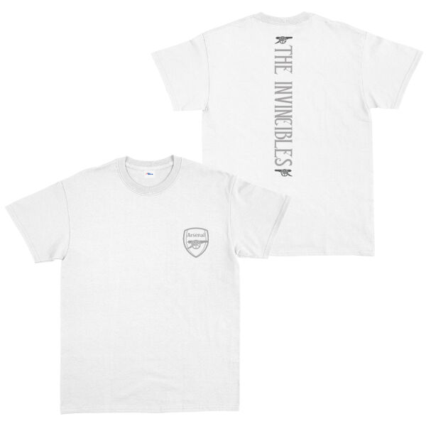 Arsenal Football Club | The Invincibles Tişört M - Beyaz
