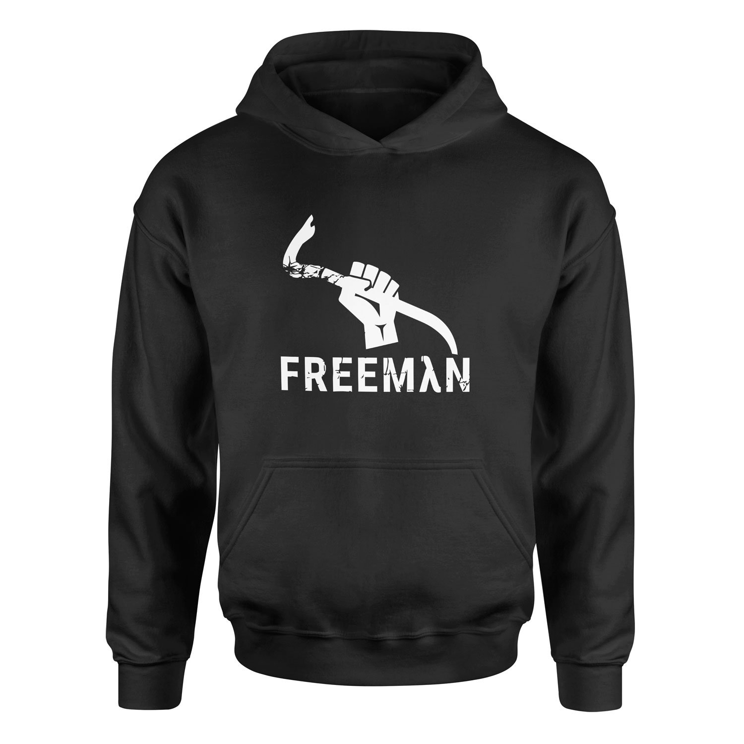 Gordon FREEMAN Crowbar Hoodie XL - Siyah