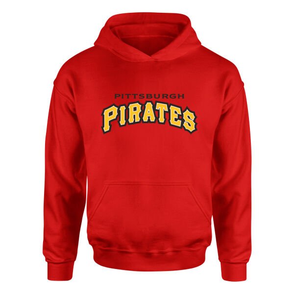 Pittsburgh Pirates Hoodie XL - Kırmızı