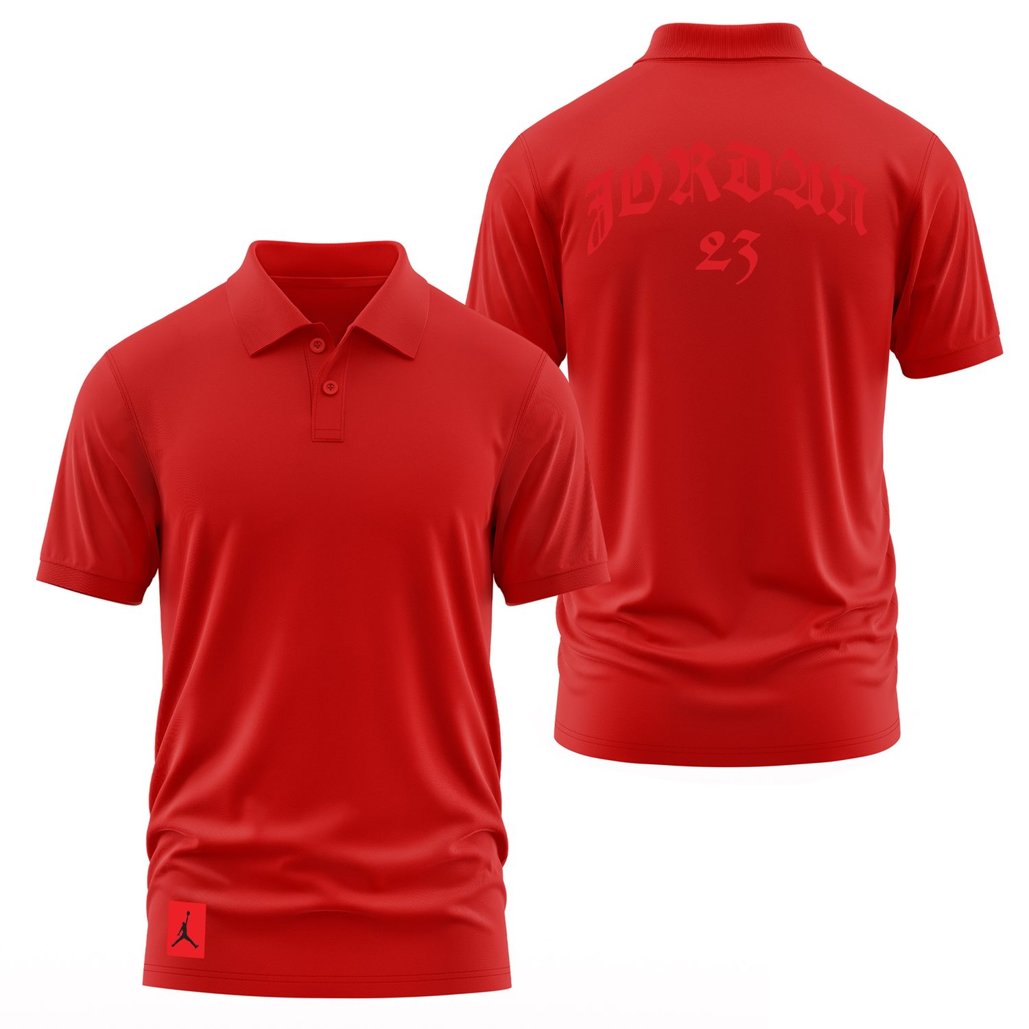 Air Jordan DFTG Polo Tişört M - Kırmızı