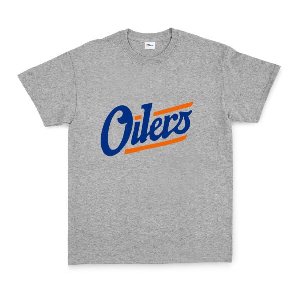 Edmonton Oilers Shield Tişört S - Gri