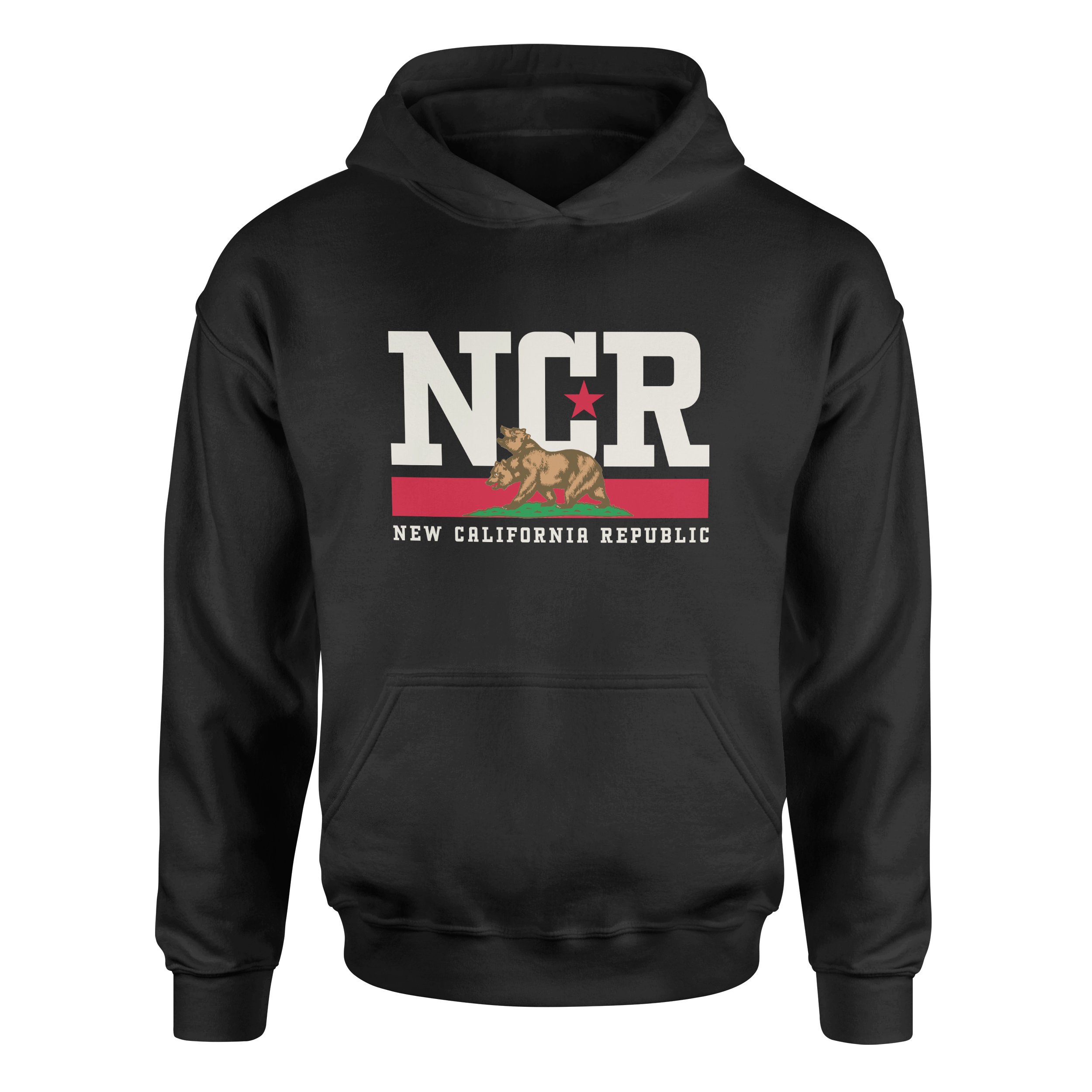 NCR | Fallout Premium Hoodie S - Siyah