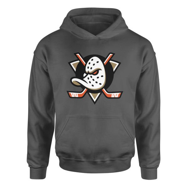 Anaheim Ducks Shield Hoodie XL - Füme
