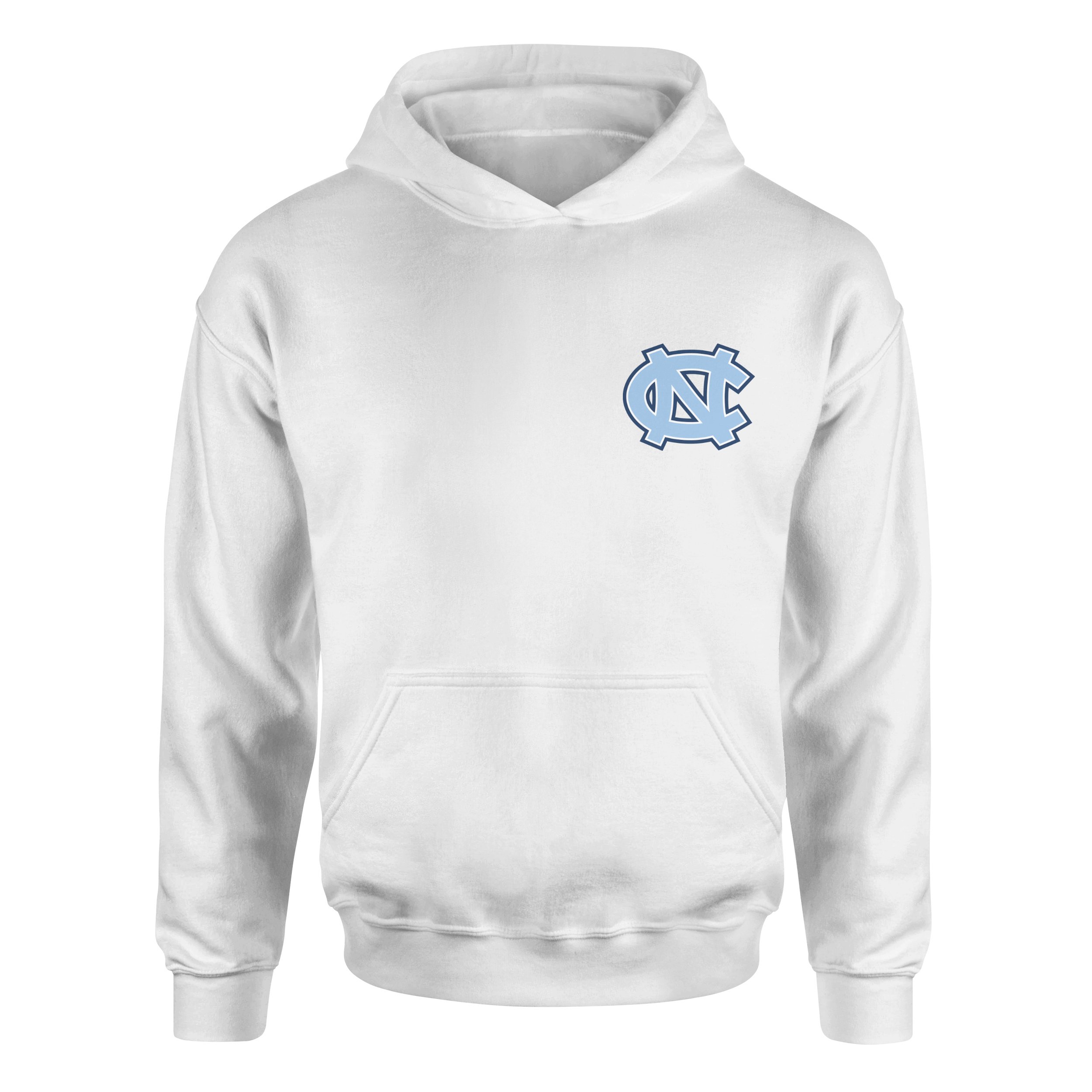 North Carolina Tar Heels Hoodie M - Beyaz
