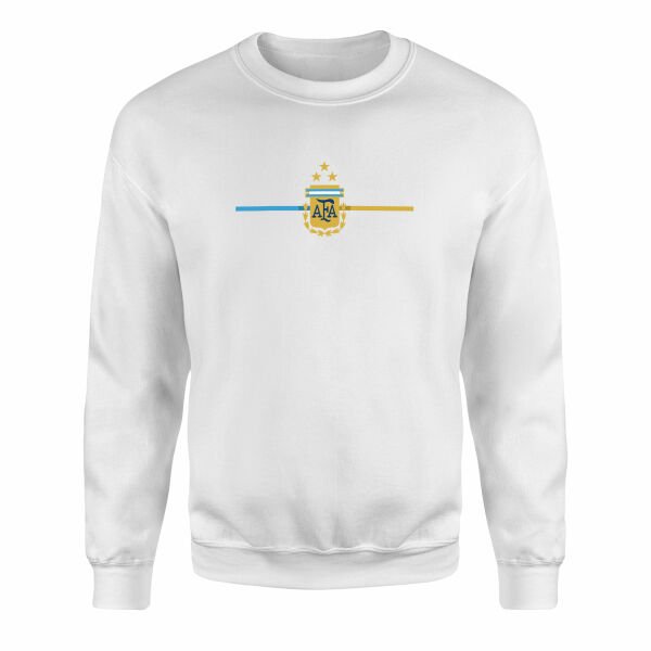 Arjantin Sweatshirt S - Beyaz