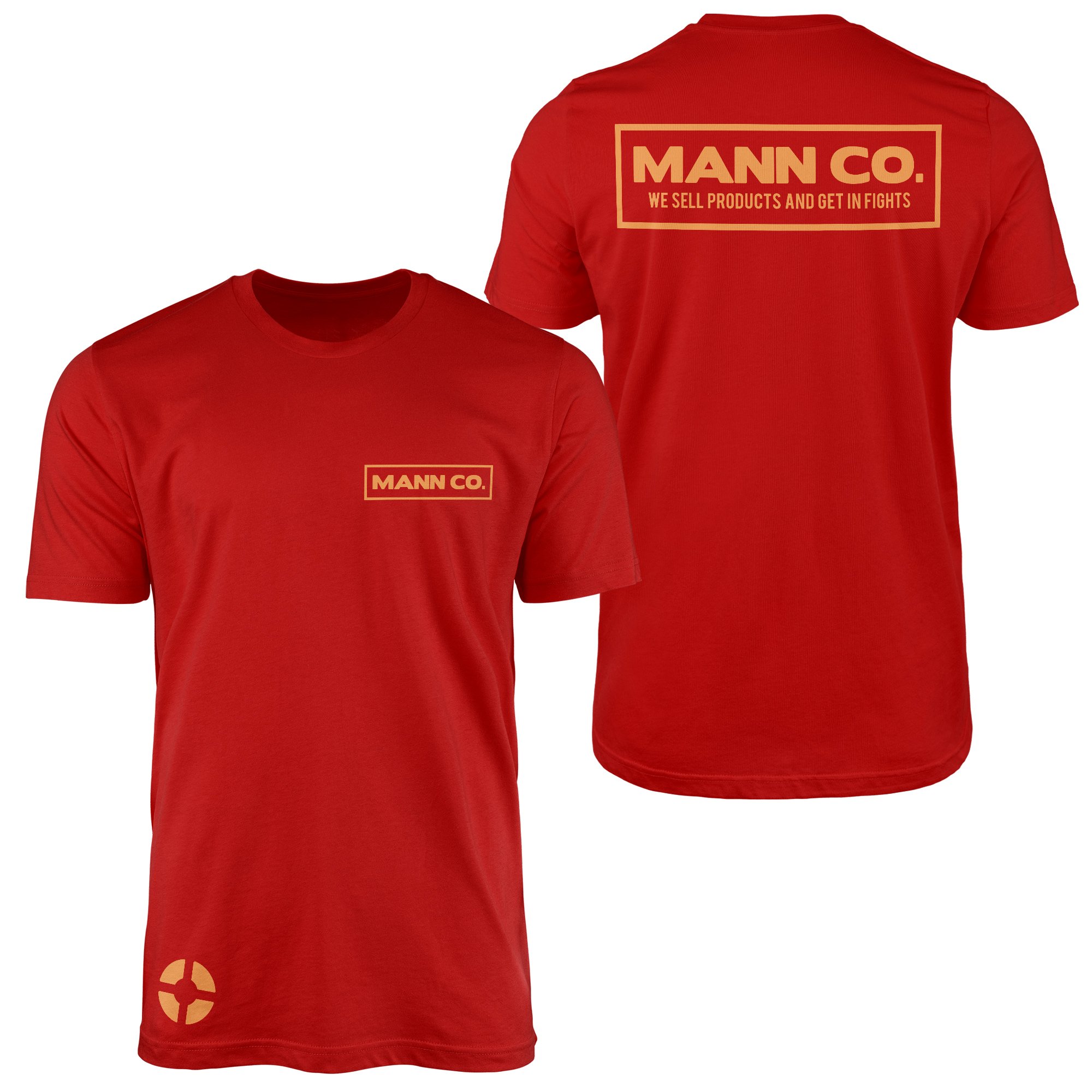 Mann CO. | TF2 Tişört L - Kırmızı
