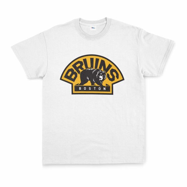 Boston Bruins NHL Tişört L - Beyaz