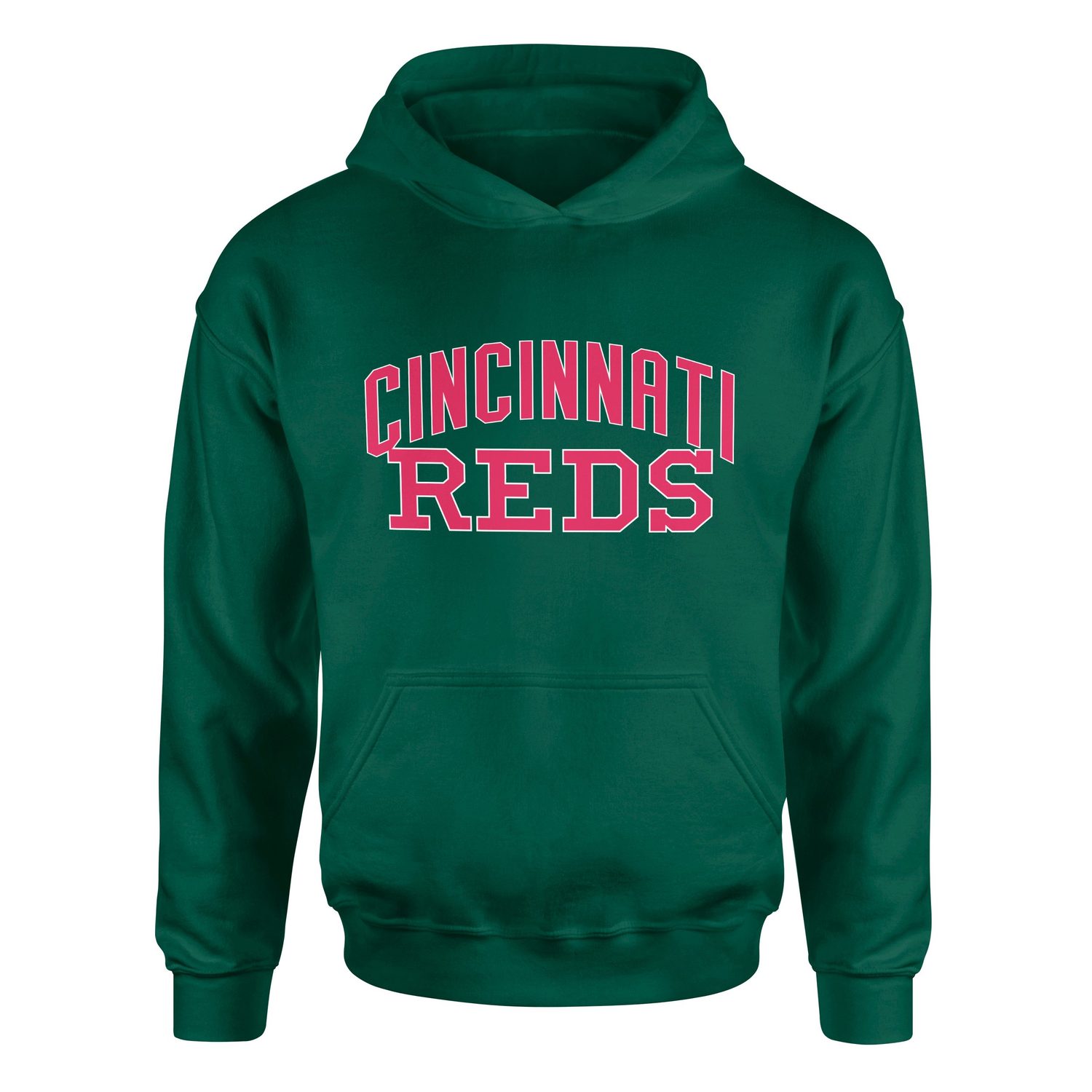 Cincinnati REDS Hoodie XL - Nefti Yeşili