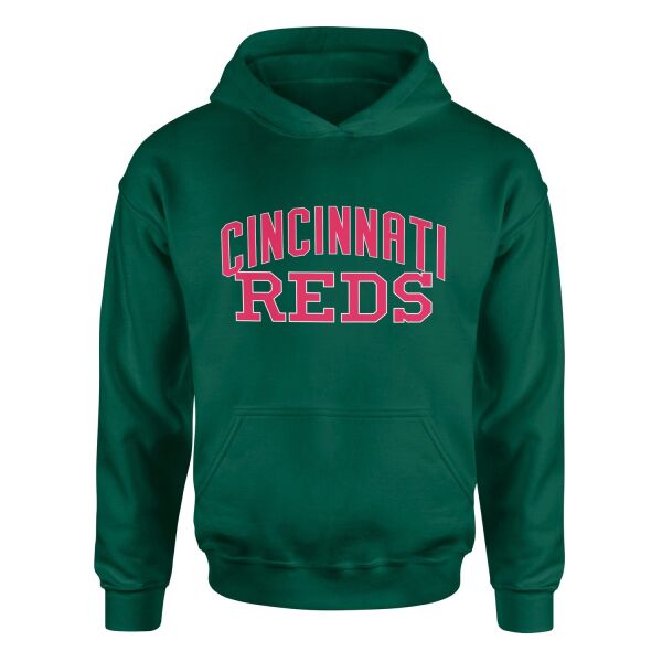 Cincinnati REDS Hoodie XL - Nefti Yeşili