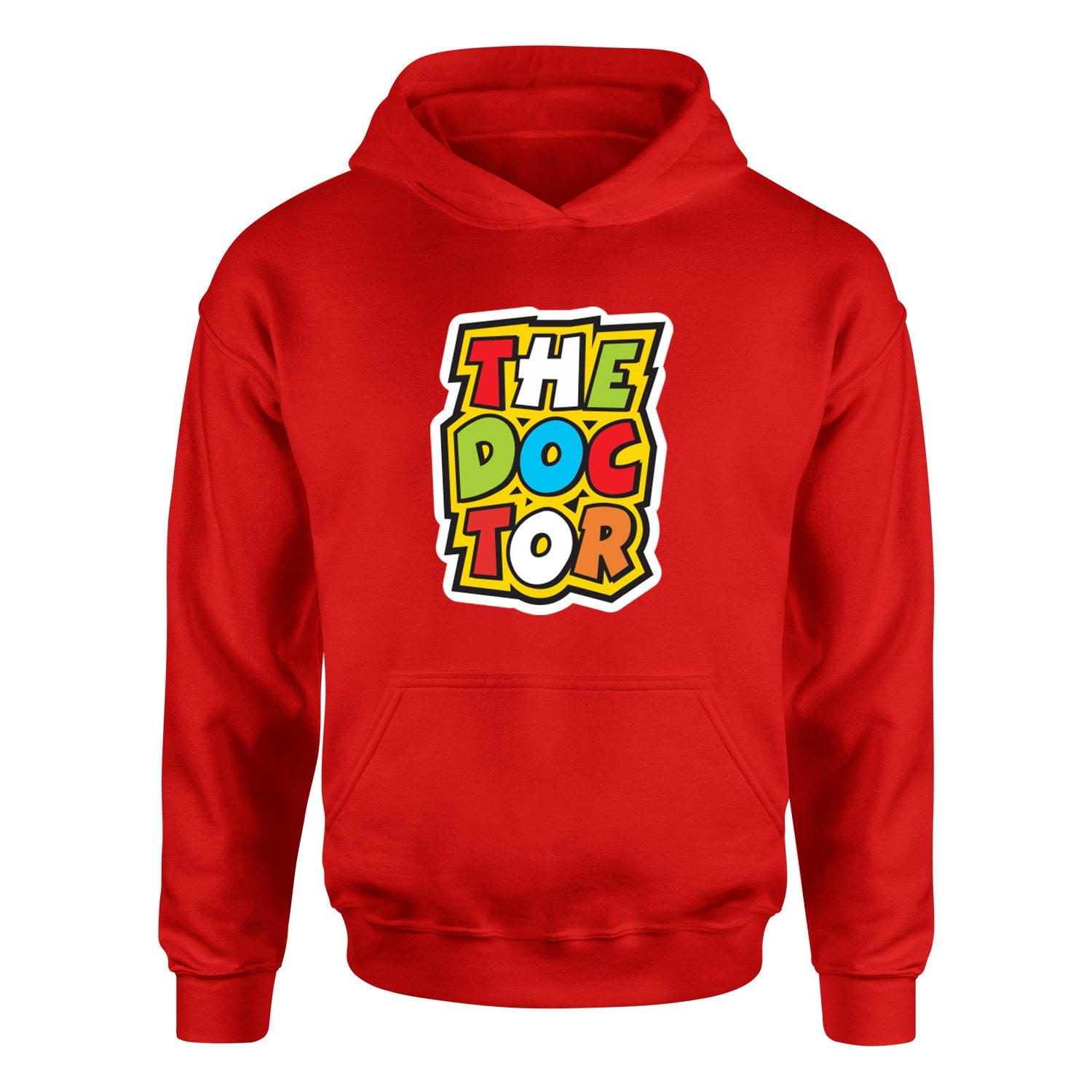 The Doc Hoodie L - Kırmızı