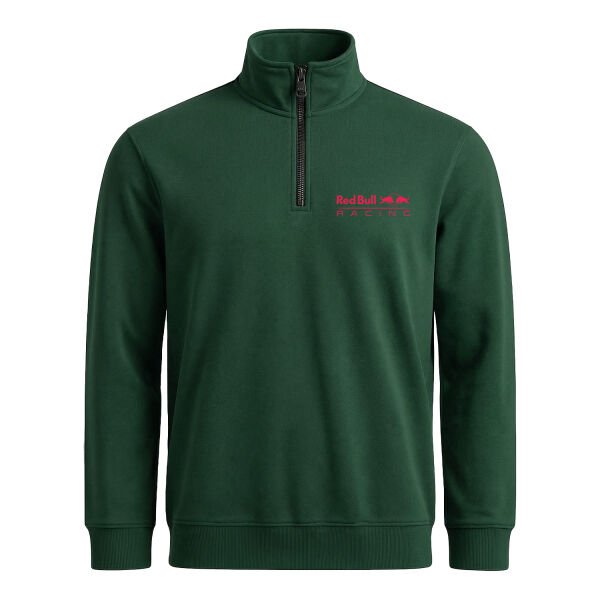 Red Bull Racing Red Yarım Fermuarlı Sweatshirt XL - Nefti Yeşili