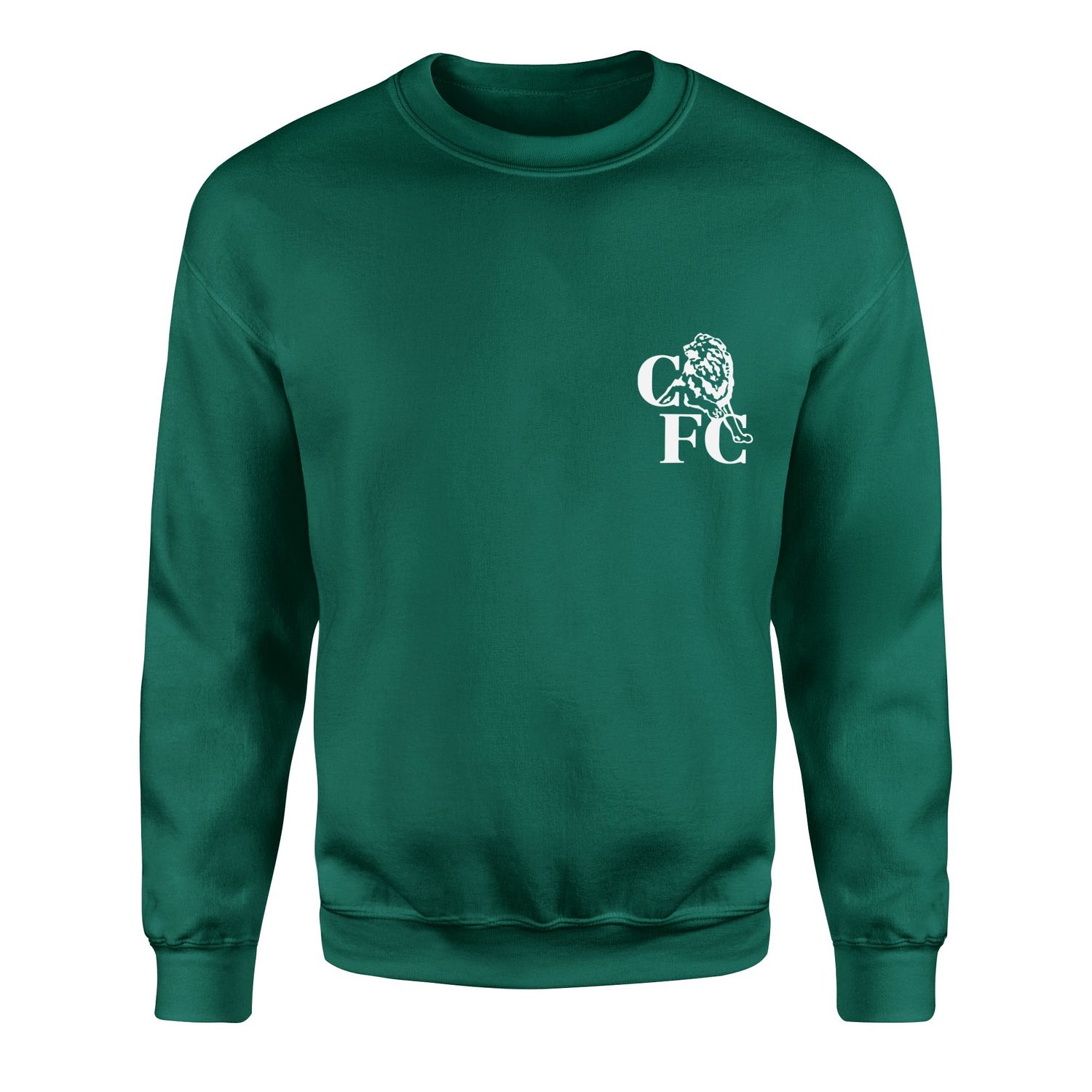 Chelsea FC Retro Icon Sweatshirt S - Nefti Yeşili