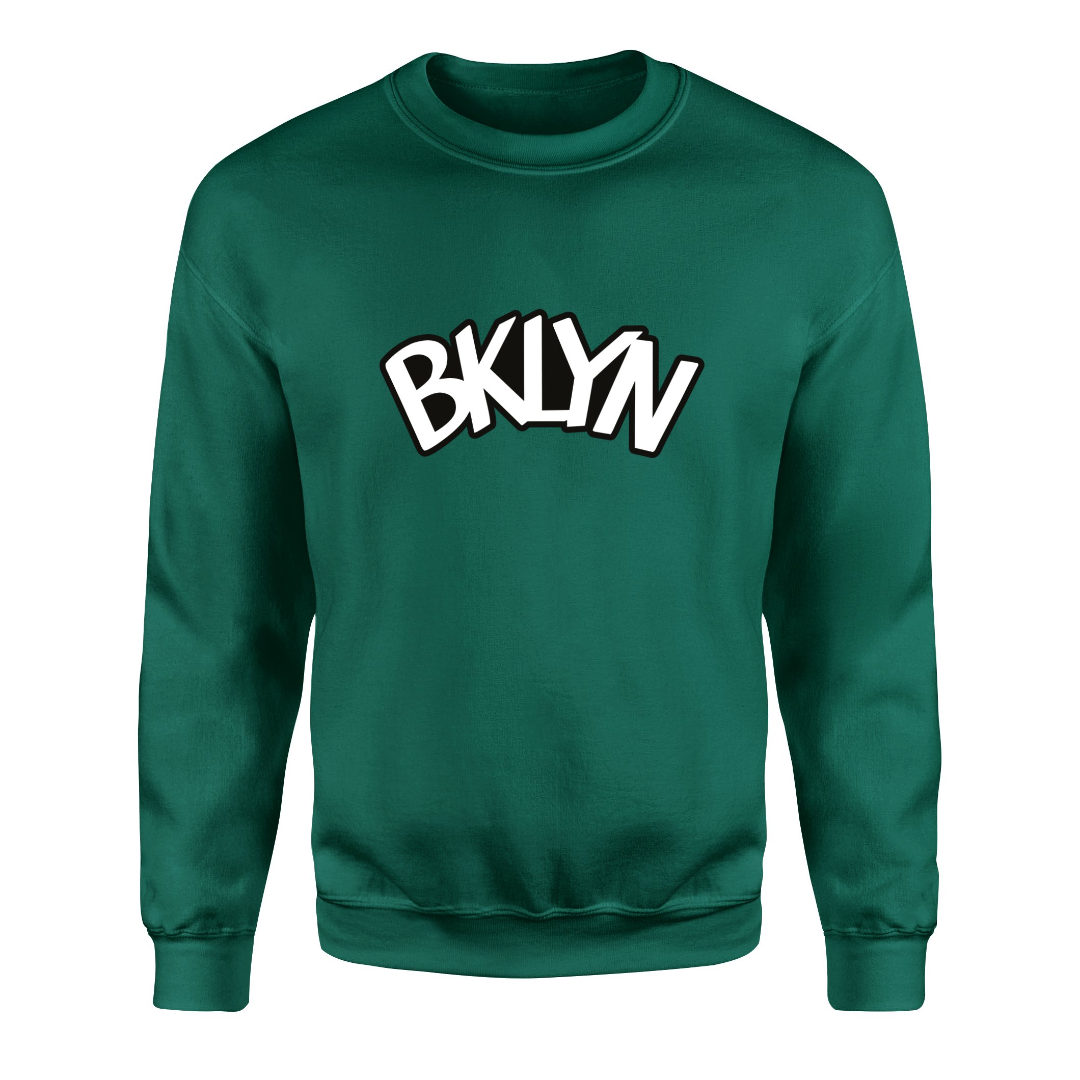 BKLYN Sweatshirt L - Nefti Yeşili