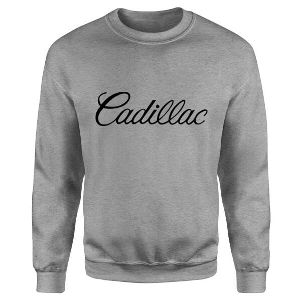 Cadillac Script Sweatshirt M - Gri