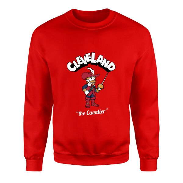 Cleveland Cartoon Sweatshirt S - Kırmızı