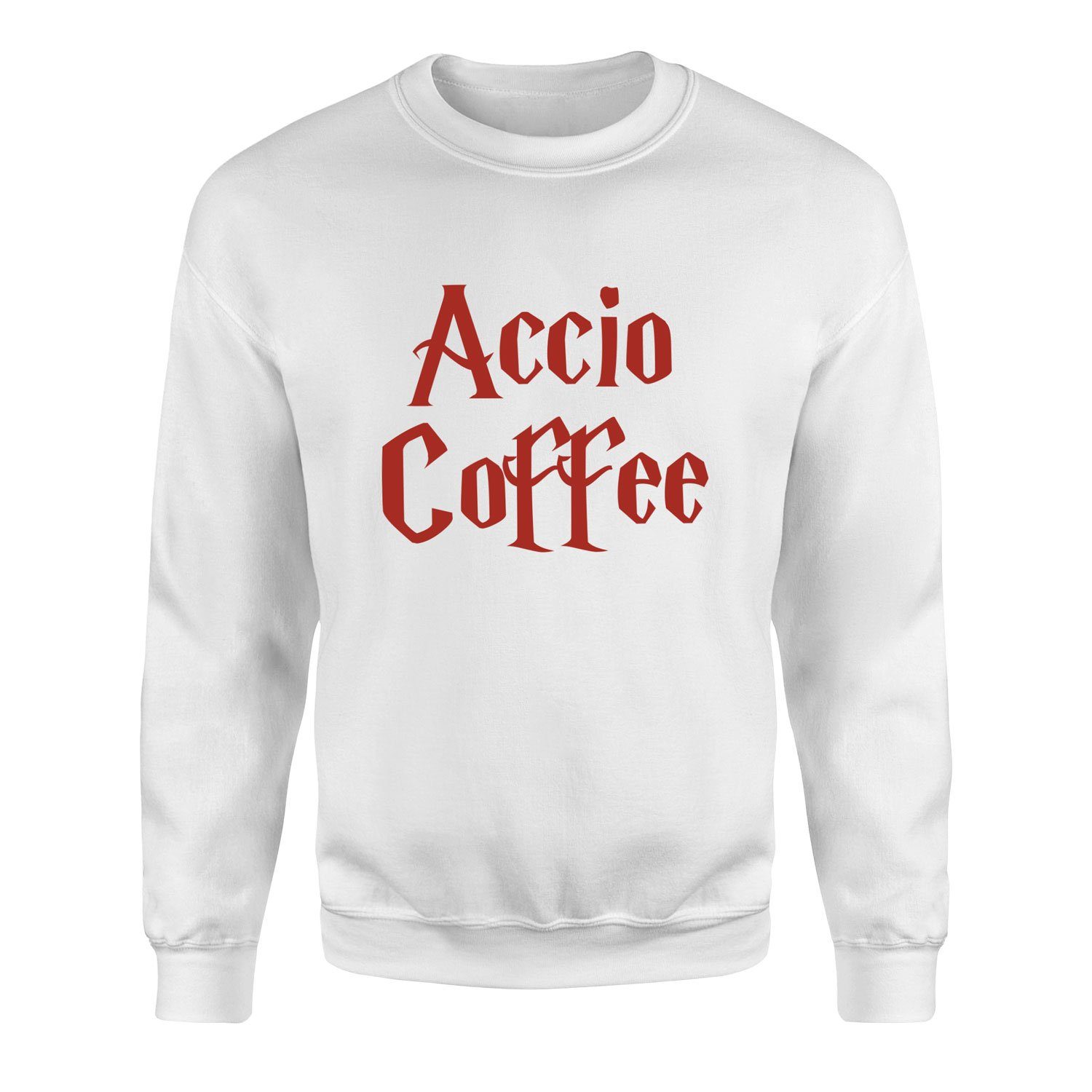 Accio Coffee Sweatshirt XL - Beyaz