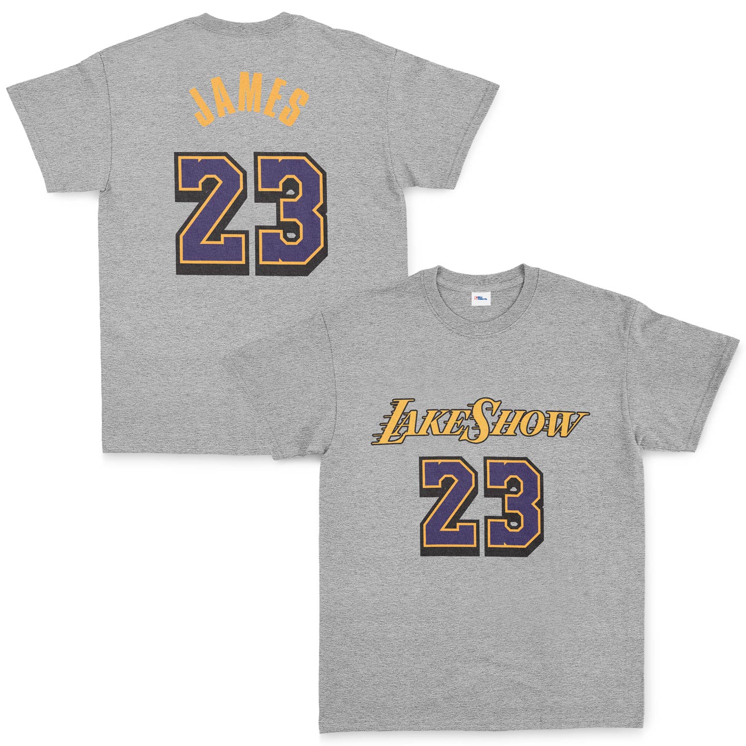 LeBron James 23 LakeShow Tişört M - Gri