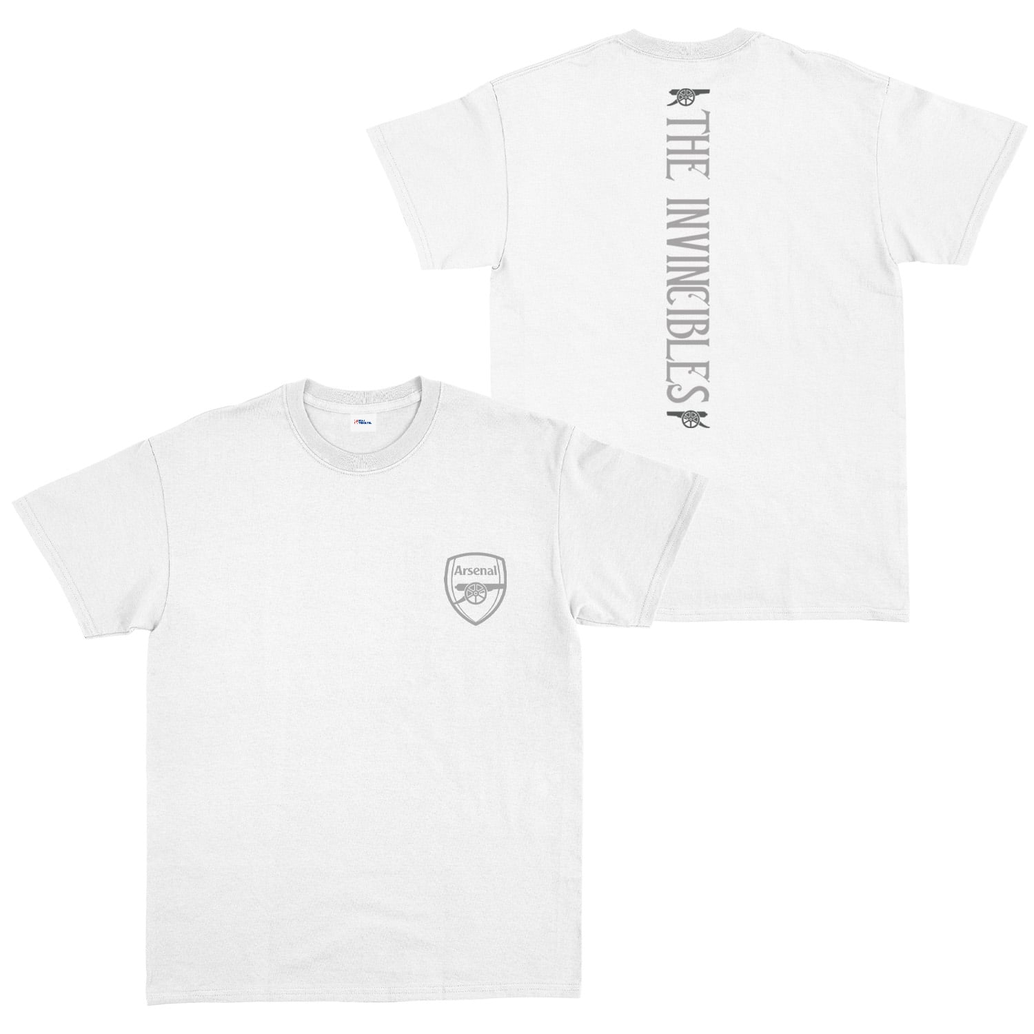 Arsenal Football Club | The Invincibles Tişört XXL - Beyaz