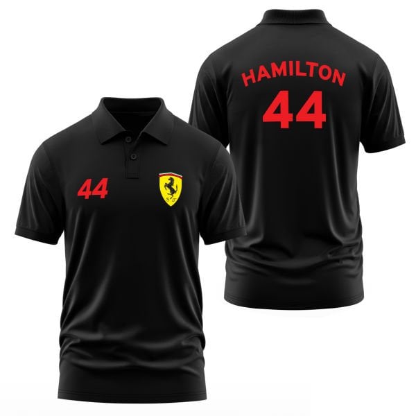 SF Lewis Hamilton 44 Polo Tişört