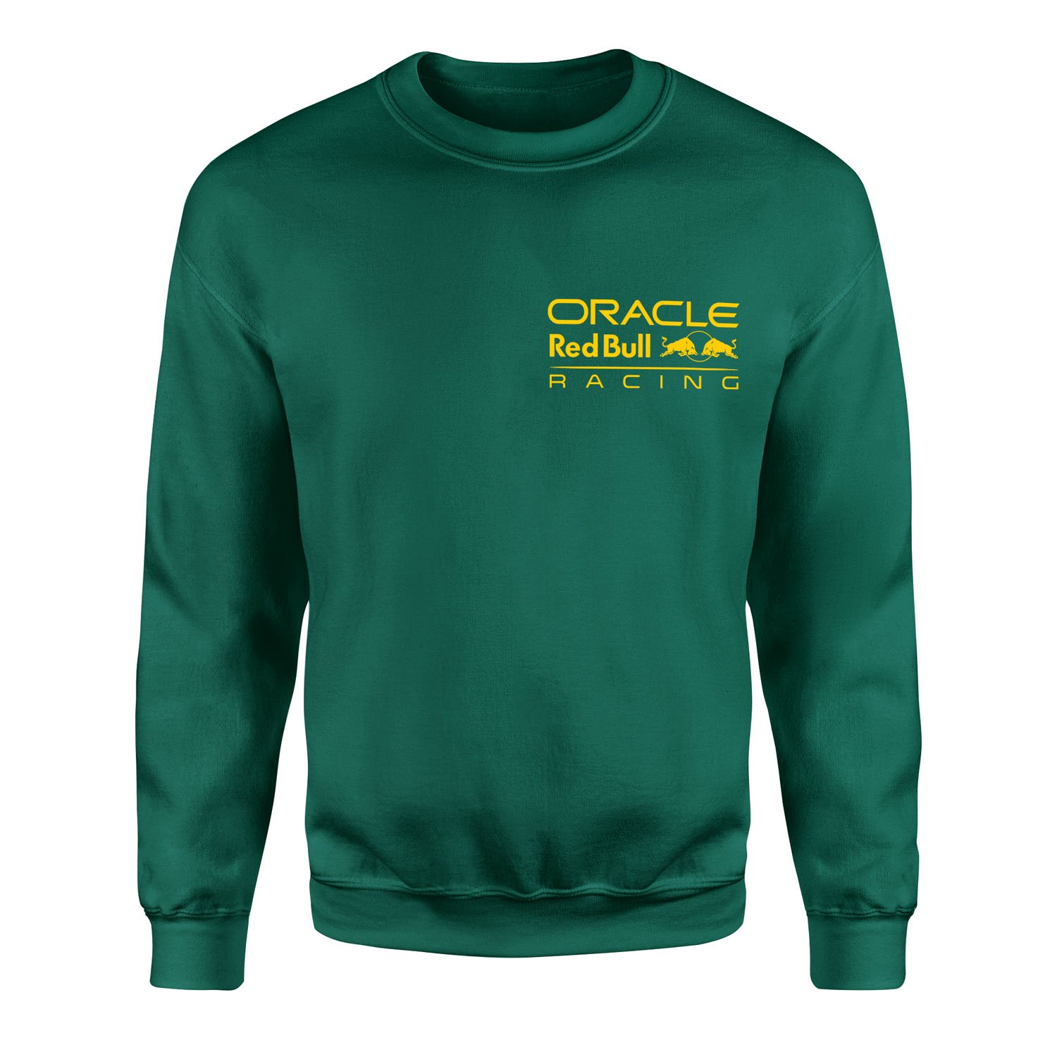 Oracle Red Bull Racing Yellow Sweatshirt S - Nefti Yeşili