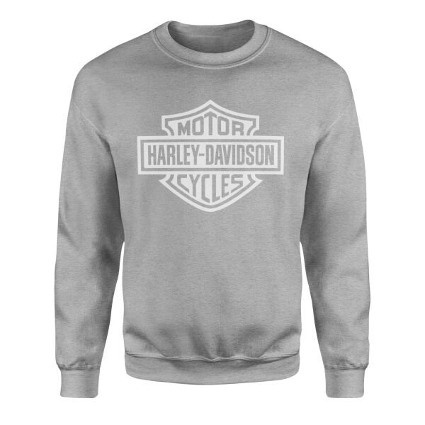 Harley-Davidson Shield W Sweatshirt L - Gri