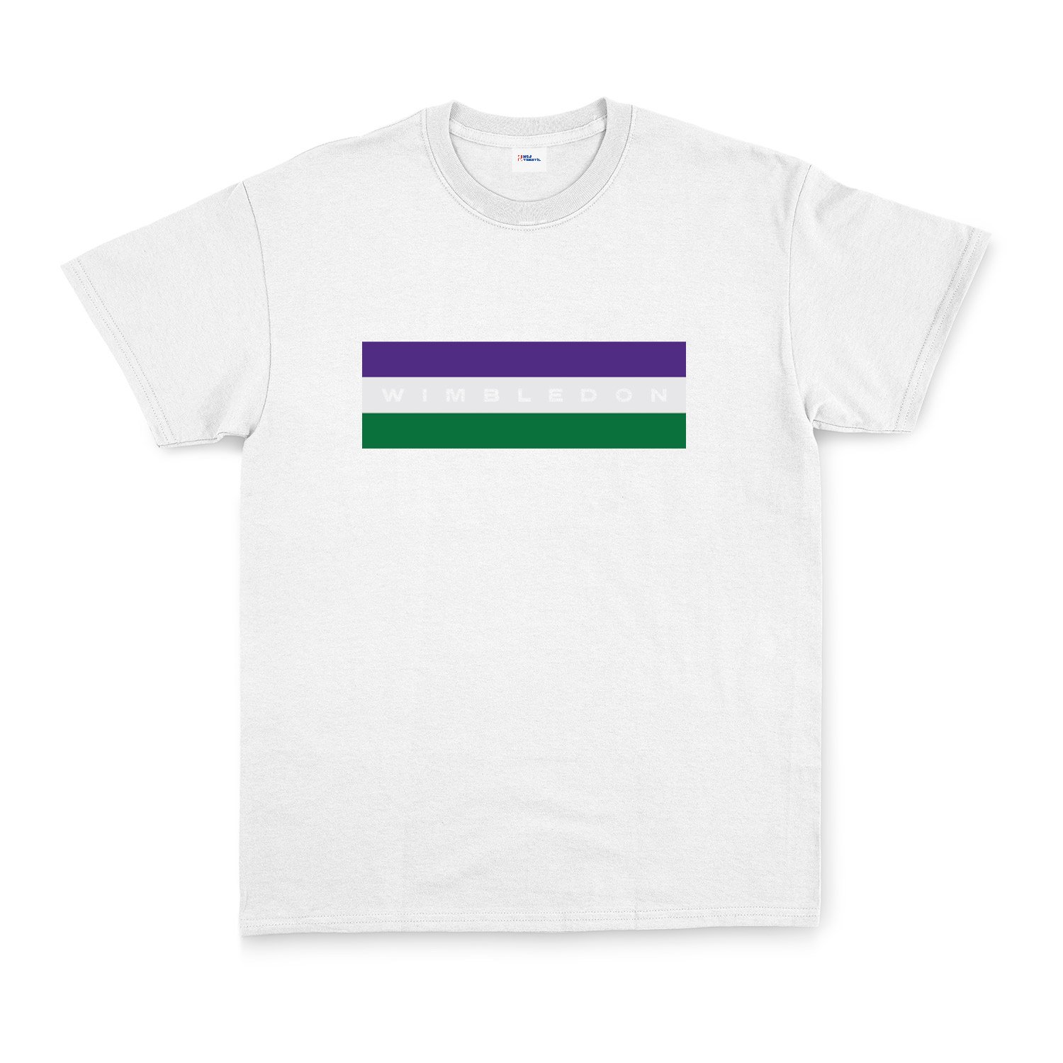 Wimbledon Flag Tişört M - Beyaz