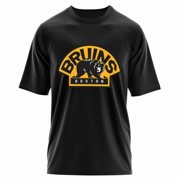Boston Bruins NHL Oversize Tişört M - Siyah