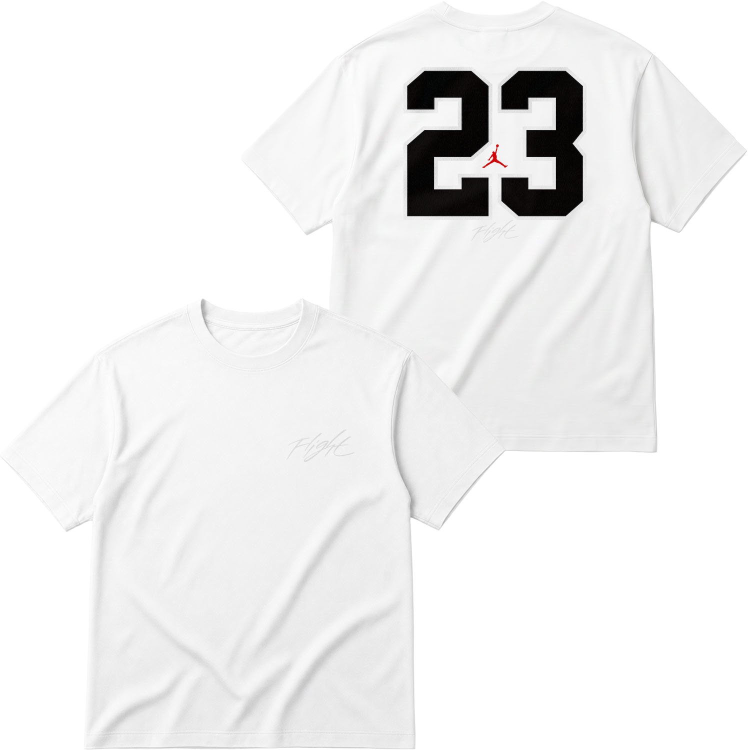 Air Jordan Flight Mode Oversize Tişört S - Beyaz