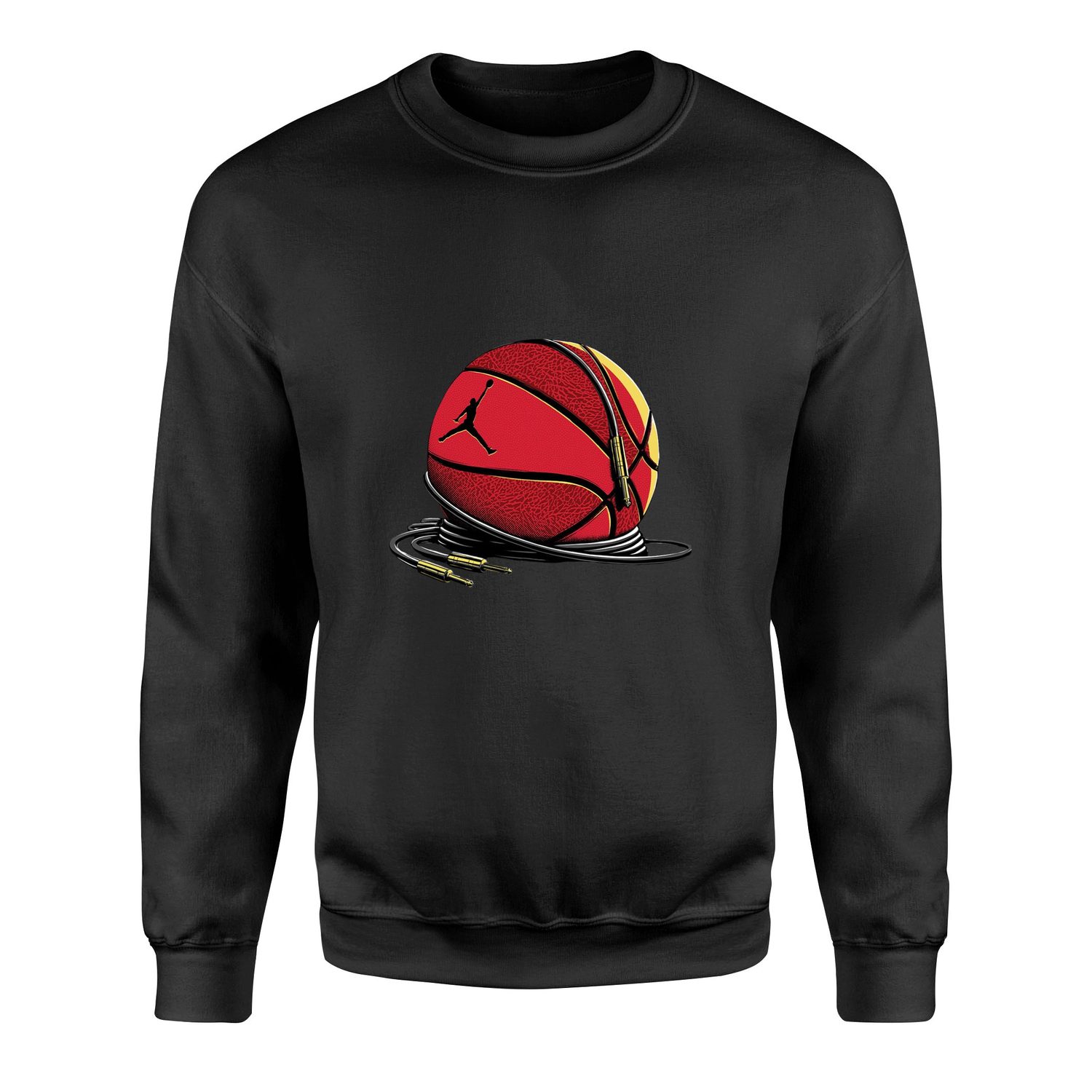 Air Jordan UNPLUGGED Sweatshirt S - Siyah